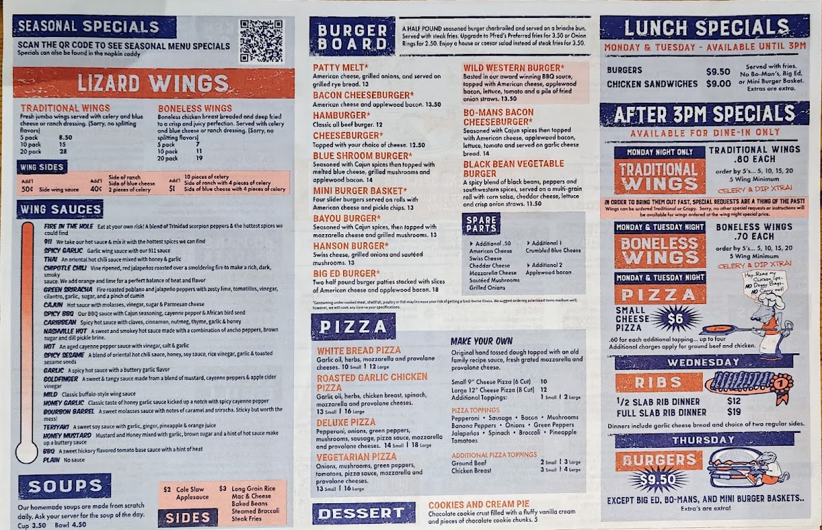 Winking Lizard Downtown Cleveland Menu - Image 4